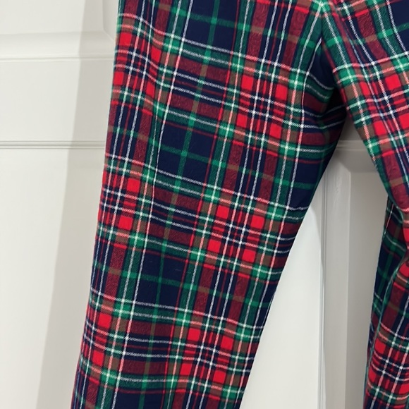 Vineyard Vines red, blue, green plaid wool pants - size 4 - Picture 6 of 6